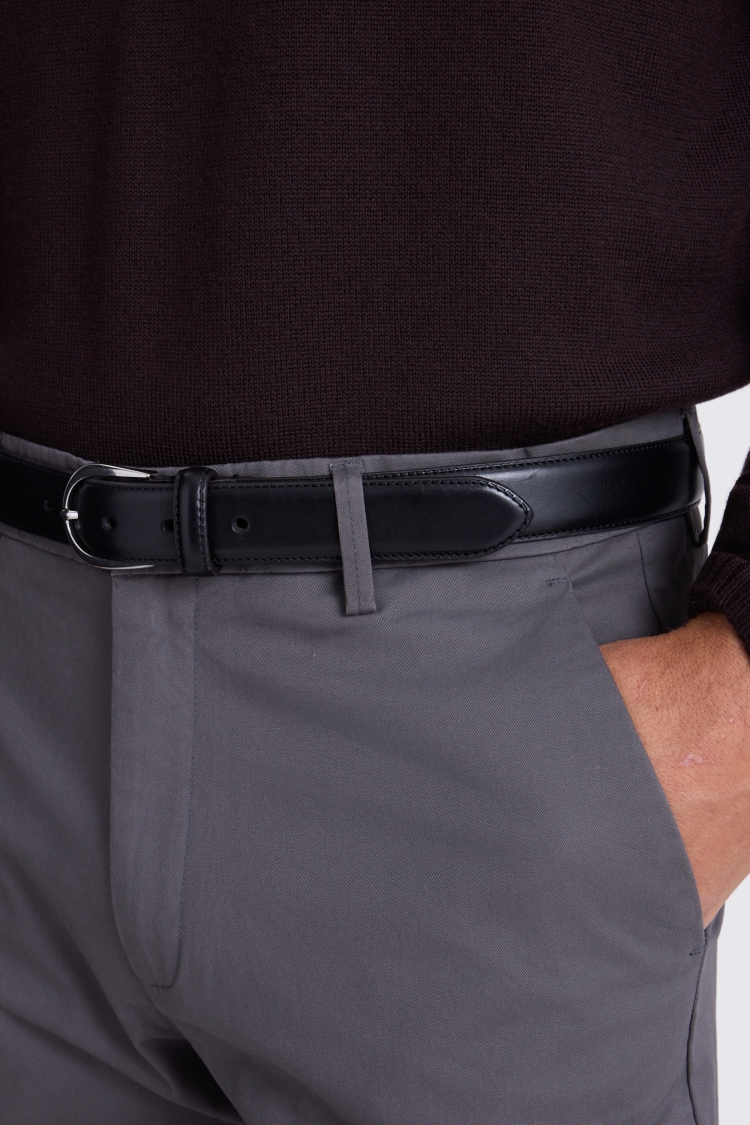 Graphite Tailored Fit Cotton Chinos - Image 3