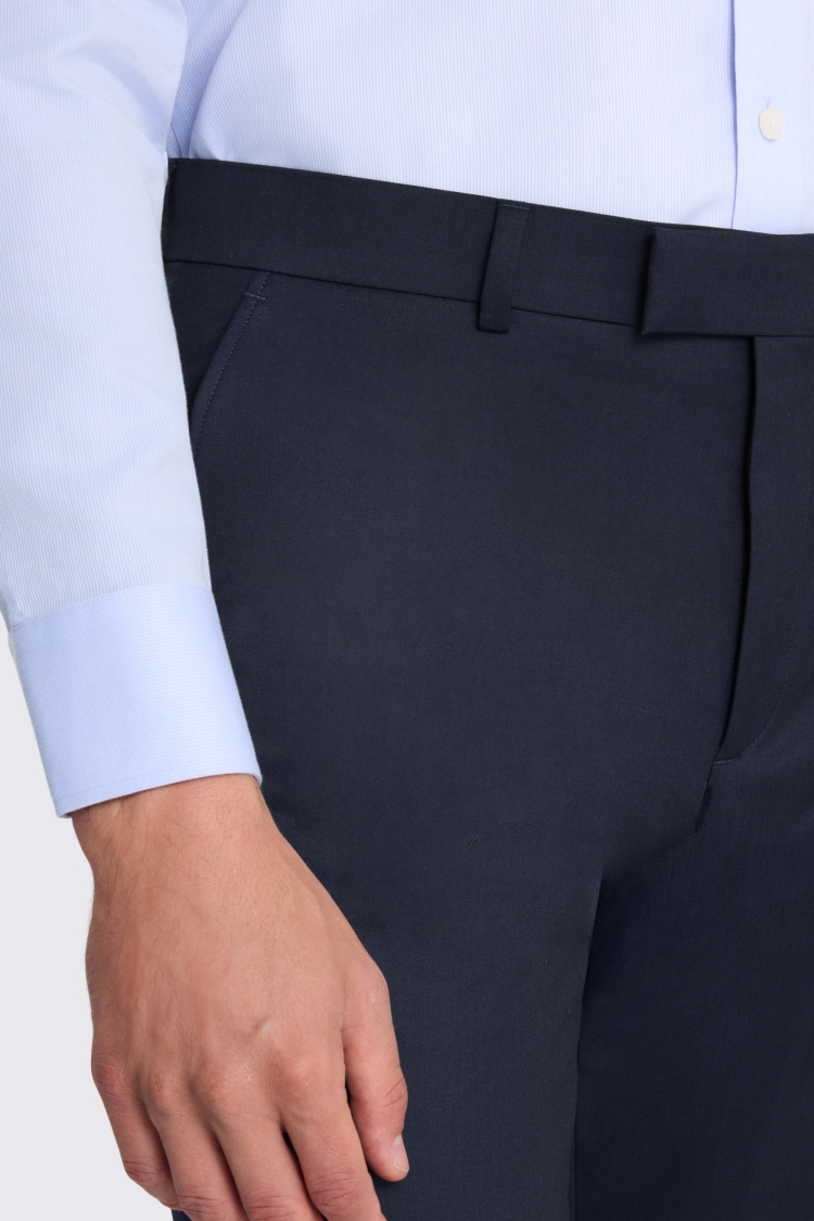 Ink Tailored Fit Stretch Trousers - Image 3