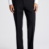 Black Regular Fit Dress Trousers