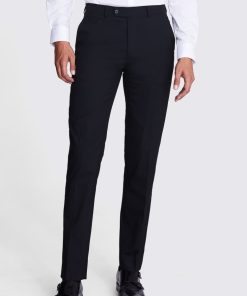 Black Tailored Fit Trousers