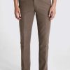 Taupe Italian Moleskin Trousers