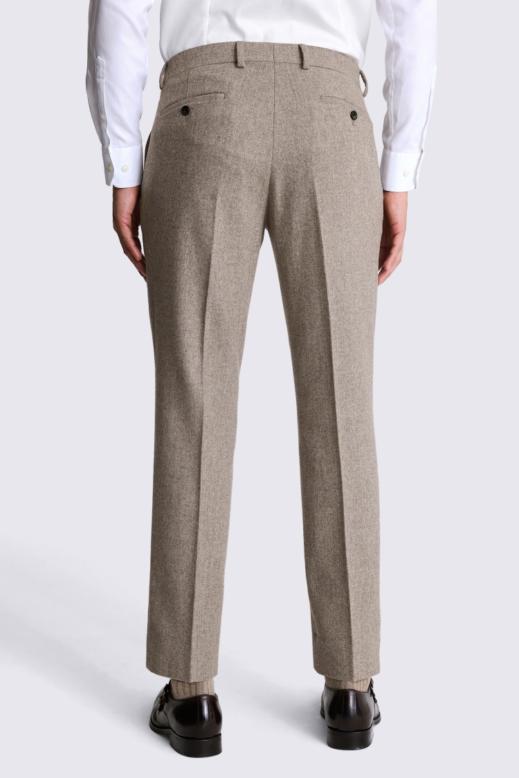 Stone Tailored Fit Donegal Trousers - Image 2