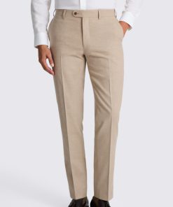Neutral Tailored Fit Trousers