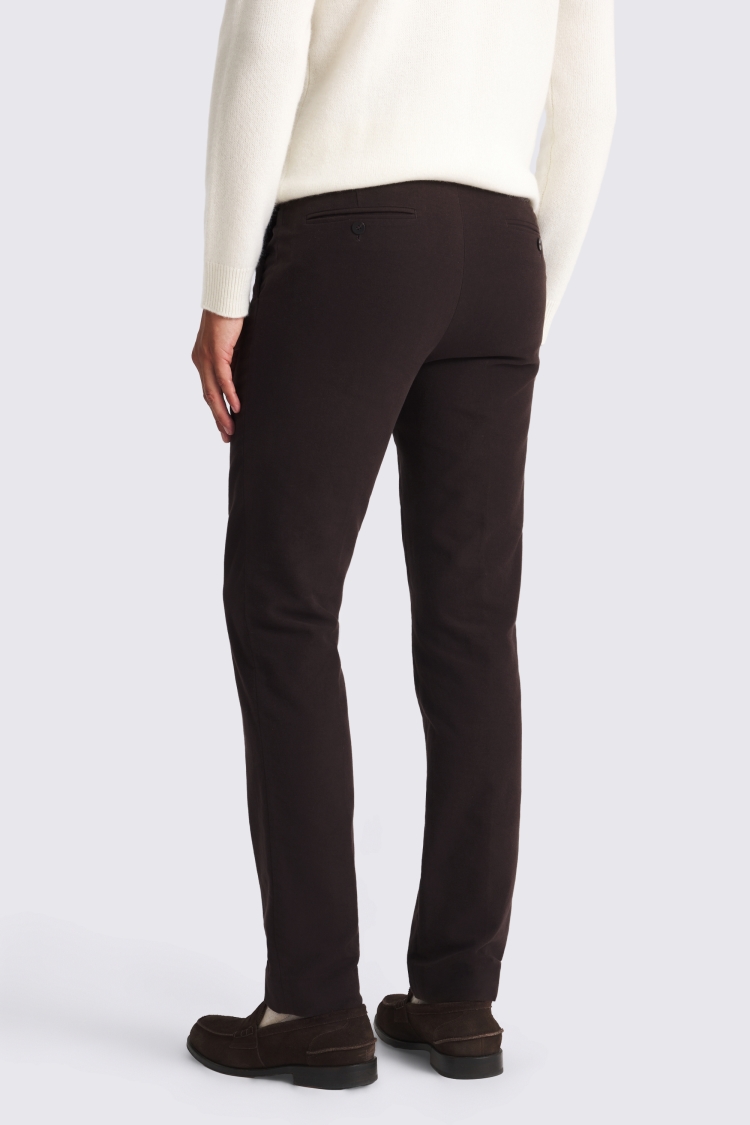 Brown Italian Moleskin Trousers - Image 2