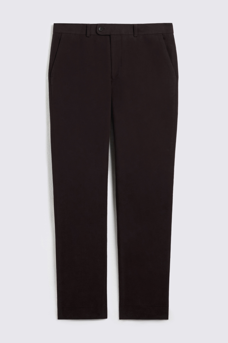 Brown Italian Moleskin Trousers - Image 4
