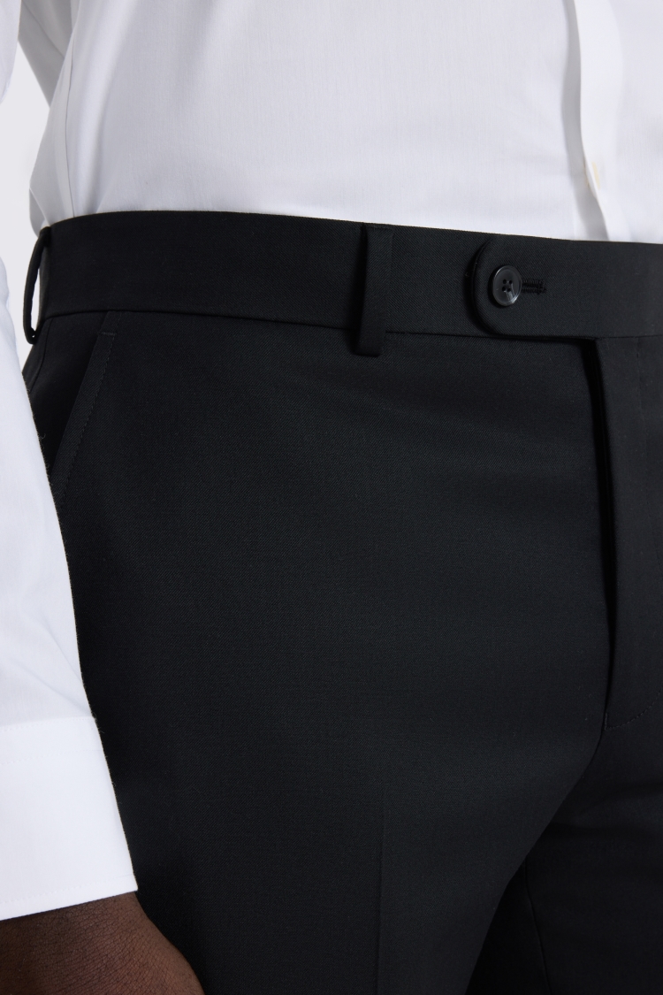 Black Slim Fit Performance Trouser - Image 3