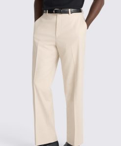 Light Camel Relaxed Fit Trousers