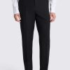 Black Regular Fit Performance Dress Trousers