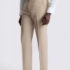 Neutral Performance Tailored Fit Stripe Trousers