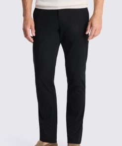 Black Tailored Fit Chinos
