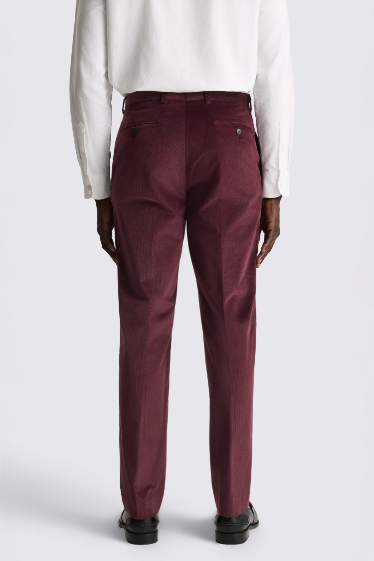 Mulberry Tailored Fit Corduroy Trousers - Image 2