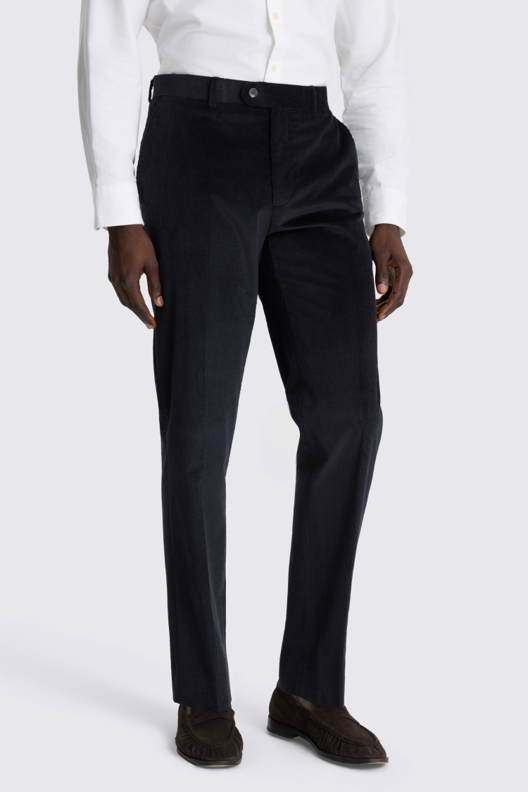 Ink Slim Fit Cord Trousers